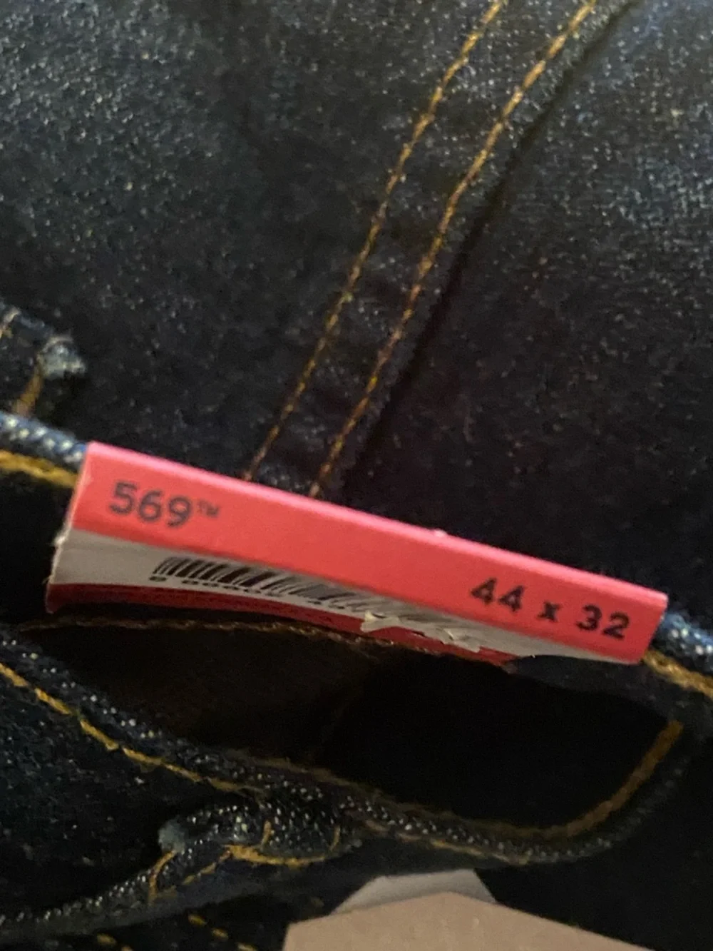Levi's 569 Loose Straight Fit Men’s Jeans 44x32 NWT